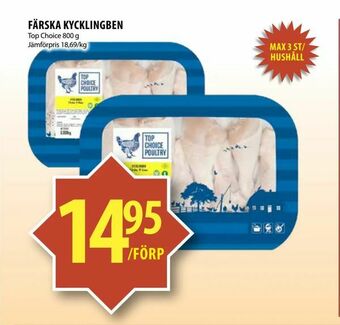 Matvärlden Tensta Färska kycklingben erbjuda