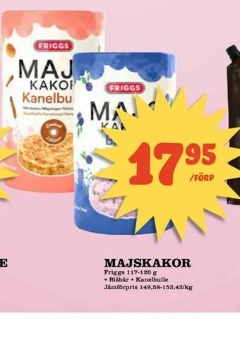 Matvärlden Tensta Majskakor erbjuda