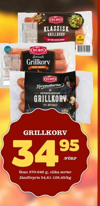 Matvärlden Tensta Grillkorv erbjuda