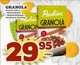 Matvärlden Tensta Granola erbjuda