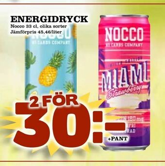 Matvärlden Tensta Energidryck erbjuda