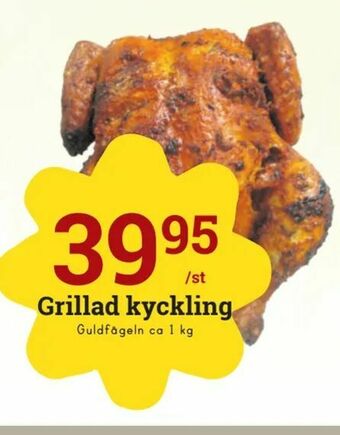 minmatbutik Grillad kyckling erbjuda