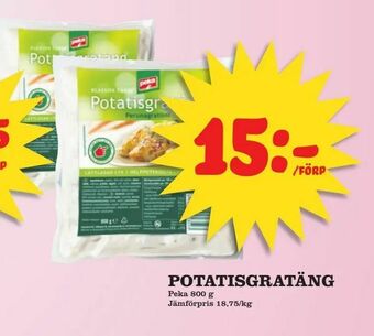 minmatbutik Potatisgratäng erbjuda