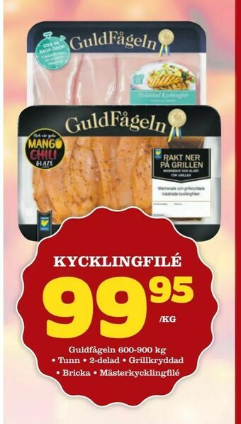 minmatbutik Kycklingfilé erbjuda