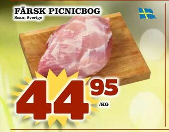 Nya Pulsen Färsk picnicbog erbjuda