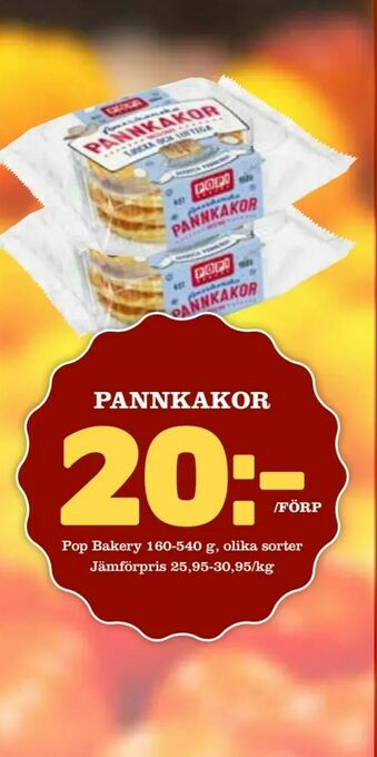 Nya Pulsen Pannkakor erbjuda