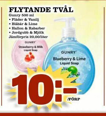 Nya Pulsen Flytande tvål erbjuda