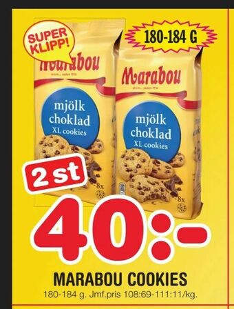 Nya Pulsen Marabou cookies erbjuda