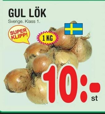 Nya Pulsen Gul lök erbjuda