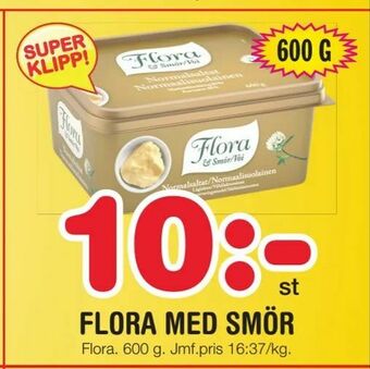 Nya Pulsen Flora med smör erbjuda
