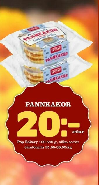 Supergrossen Pannkakor erbjuda