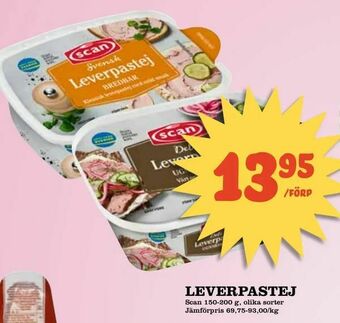 Supergrossen Leverpastej erbjuda