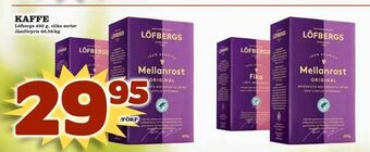 Supergrossen Kaffe erbjuda