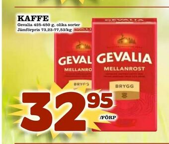Supergrossen Kaffe erbjuda