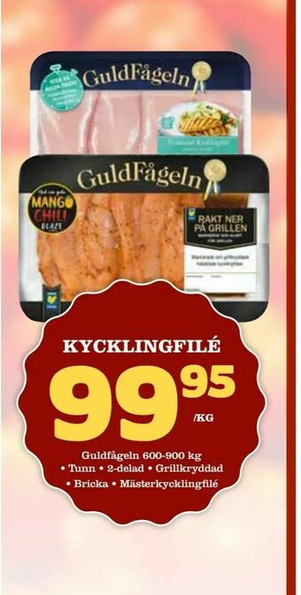 Supergrossen Kycklingfilé erbjuda
