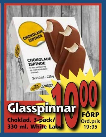 Supergrossen Glasspinnar erbjuda