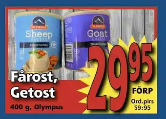 Fårost, Getost
