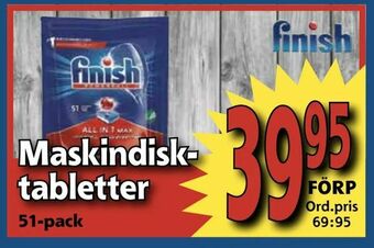 Supergrossen Maskindisktabletter erbjuda