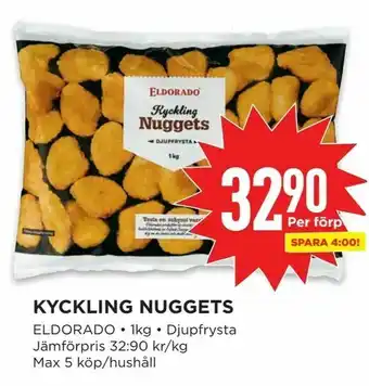 Willys Kyckling nuggets erbjuda
