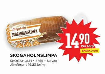 Willys Skogaholmslimpa erbjuda