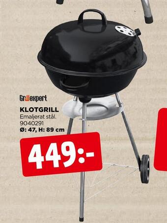 Jem&Fix Klotgrill erbjuda