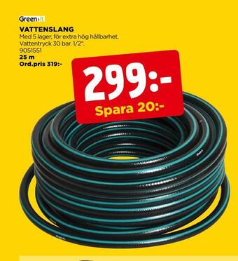 Jem&Fix Vattenslang erbjuda