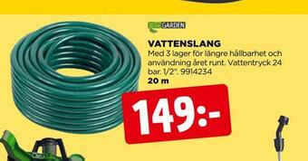 Jem&Fix Vattenslang erbjuda