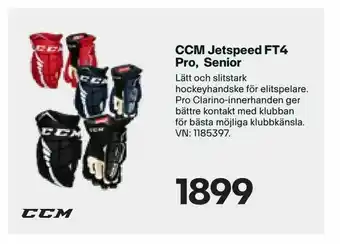 XXL CCM Jetspeed FT4 Pro, Senior erbjuda