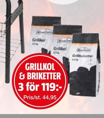 Grillkol & briketter
