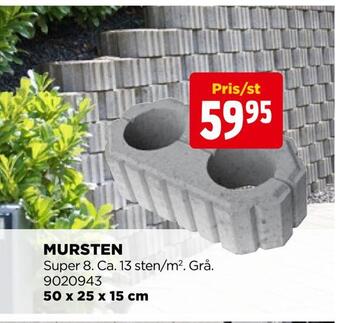 Jem&Fix Mursten erbjuda
