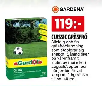 Bauhaus Classic gräsfrö erbjuda