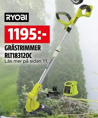 Bauhaus Grästrimmer rlt183120c erbjuda
