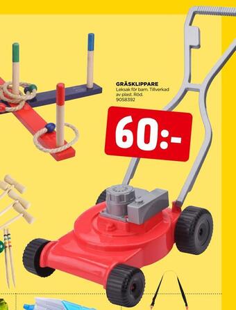 Jem&Fix Gräsklippare erbjuda