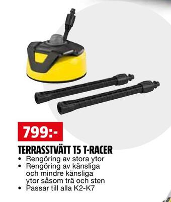 Bauhaus Terrasstvätt t5 t-racer erbjuda