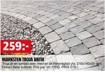 Bauhaus Marksten troja antik erbjuda
