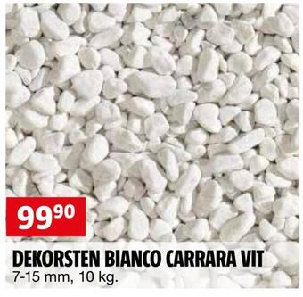 Bauhaus Dekorsten bianco carrara vit erbjuda