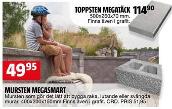 Bauhaus Mursten megasmart erbjuda