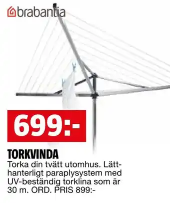 Bauhaus Torkvinda erbjuda