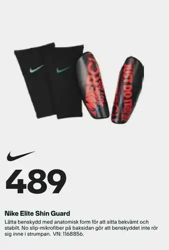 XXL Nike Elite Shin Guard erbjuda