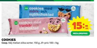 Coop Konsum Cookies erbjuda