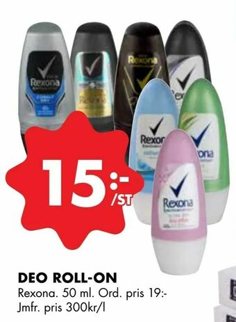 ÖoB Deo roll-on erbjuda