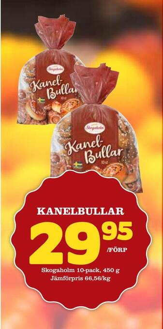 Bonum Matmarknad Kanelbullar erbjuda