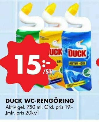 ÖoB Duck wc-rengöring erbjuda
