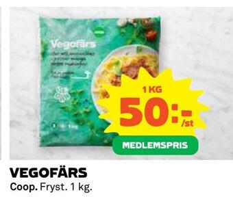 Coop Daglivs Vegofärs erbjuda