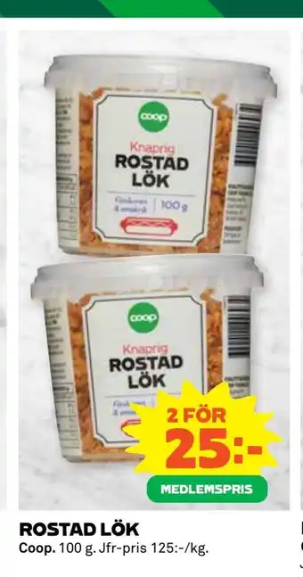 Coop Daglivs Rostad lök erbjuda
