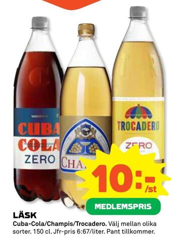 Coop Daglivs Läsk erbjuda