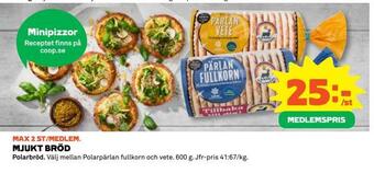 Coop Daglivs Mjukt bröd erbjuda