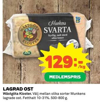 Lagrad ost