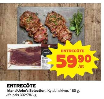 Coop Daglivs Entrecôte erbjuda