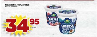 MatArket Grekisk yoghurt erbjuda